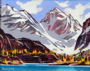 Heading up to Lake Oesa, near Lake O'Hara